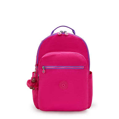 Seoul Large 15" Laptop Backpack - Azalea Pink