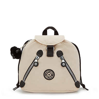 New Fundamental Small Backpack - Back To Beige H