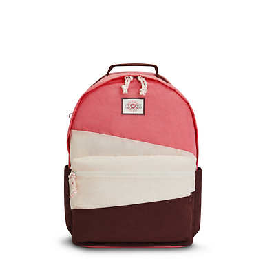 키플링 Kipling Laptop Backpack,Valley Duo Pink