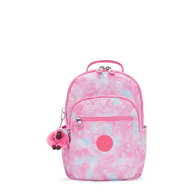 Seoul Small Printed Tablet Backpack - Garden Clouds