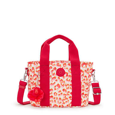 Minta Printed Shoulder Bag - Pink Cheetah