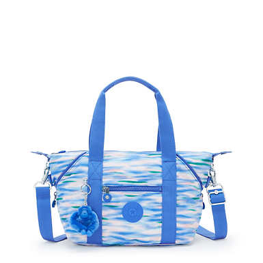 Art Mini Printed Shoulder Bag - Diluted Blue