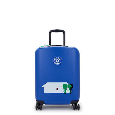 Minju Kim Curiosity Small 4 Wheeled Rolling Luggage - Minju Multi Print