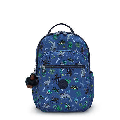 Seoul Lap Printed 15" Laptop Backpack - Undersea Party