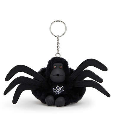 Spider Monkey Keychain - Black Noir