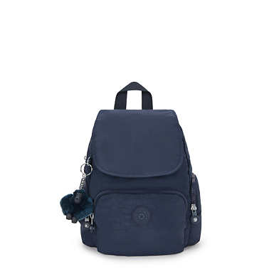 City Zip Mini Backpack - Blue Bleu 2