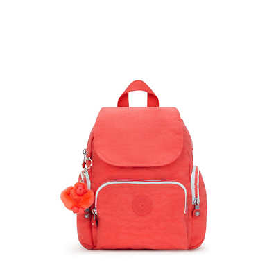 City Zip Mini Backpack - Almost Coral