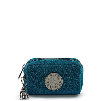 Gleam Small Sparkly Pouch - Going Out Turq