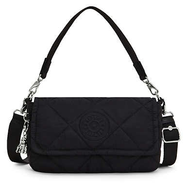 Aras Quilted Shoulder Bag - Cosmic Black Ql