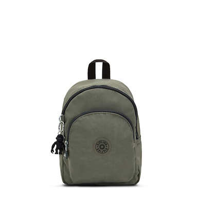 키플링 Kipling Convertible Backpack,Green Moss