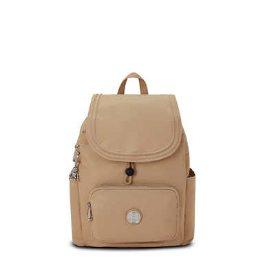 City Pack Small Backpack - Natural Beige