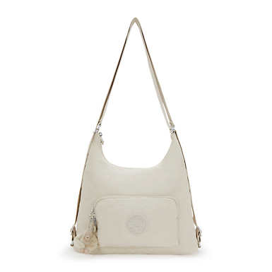 Yenna Convertible Shoulder Bag Backpack - Hideaway Beige