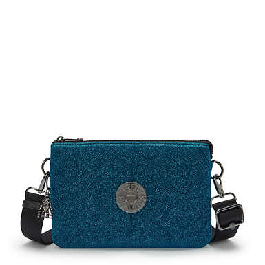 Riri Sparkly Crossbody Bag - Going Out Turq