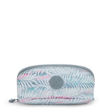 Mirko Small Printed Toiletry Bag - Palm Tree Leaves