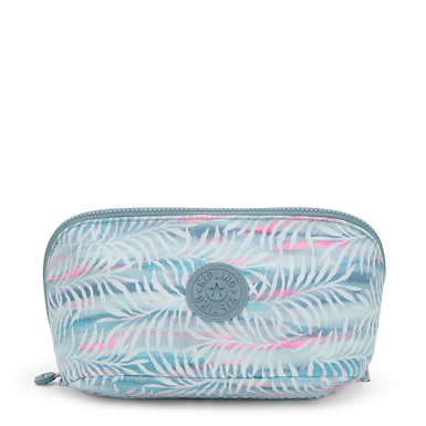 Mirko Medium Printed Toiletry Bag - Palm Tree Leaves