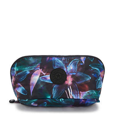 Mirko Medium Printed Toiletry Bag - Spectral Orchid