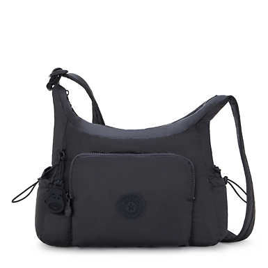 Gabb Small Smooth Satin Crossbody Bag - Simply Black