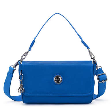 Aras Shoulder Bag - Satin Blue