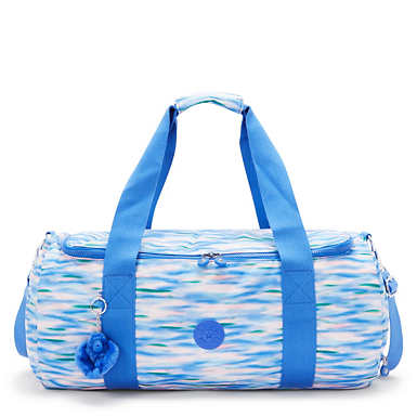 Argus Small Printed Duffle Bag - Diluted Blue