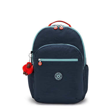 Seoul Extra Large 17" Laptop Backpack - Grey Lilac Block