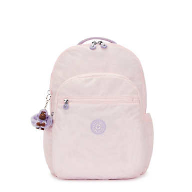 Seoul Extra Large 17" Laptop Backpack - Fairy Pink