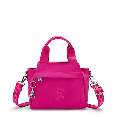 Cool Elysia Small Satin Shoulder Bag - Fuchsia Night M