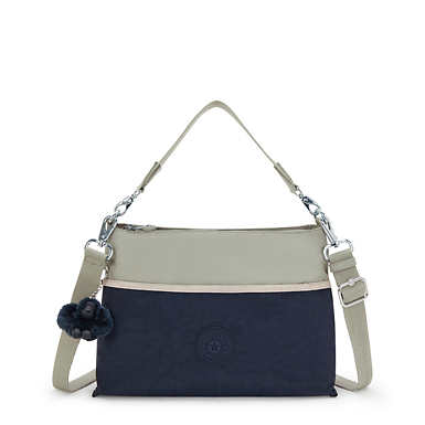 Hadia Shoulder Bag - Blue Block F24