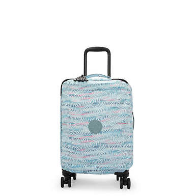 Spontaneous Small Printed Rolling Luggage - Palm Tree Leaves