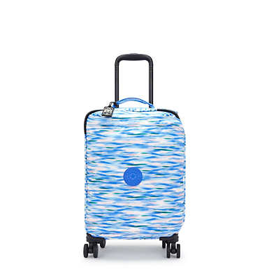 Spontaneous Small Printed Rolling Luggage - Diluted Blue