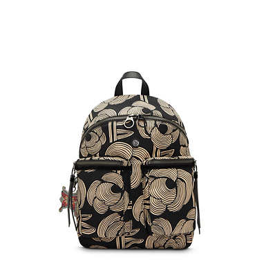 Kezia Anna Sui Medium Backpack - Etched Posie