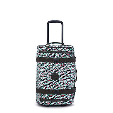 Aviana Small Printed Rolling Carry-On Luggage - Abstract Print