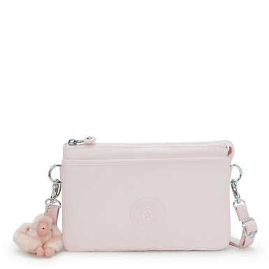 Riri Metallic Crossbody Bag - Pink Shine