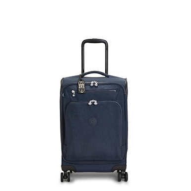 Youri Spin Small 4 Wheeled Rolling Luggage - Blue Bleu