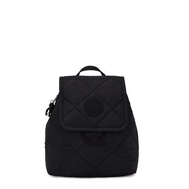 Adino Small Quilted Backpack - Cosmic Black Quilt