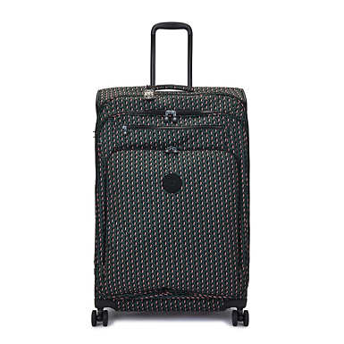 New Youri Spin Large 4 Wheeled Rolling Luggage - 3D K Pink