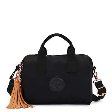 Bina Medium Shoulder Bag - Rose Black