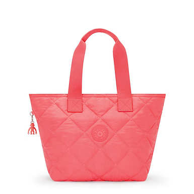 Irica Quilted Tote Bag - Cosmic Pink Quilt