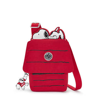 Red House Peanuts Crossbody Bag - Red Roof