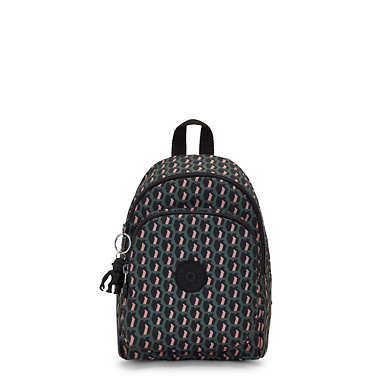 New Delia Compact Printed Backpack - 3D K Print