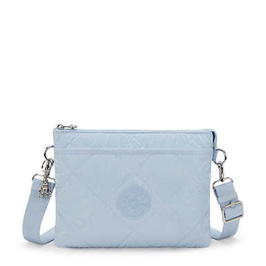 Riri Quilted Crossbody Bag - Glowing Blue Ql