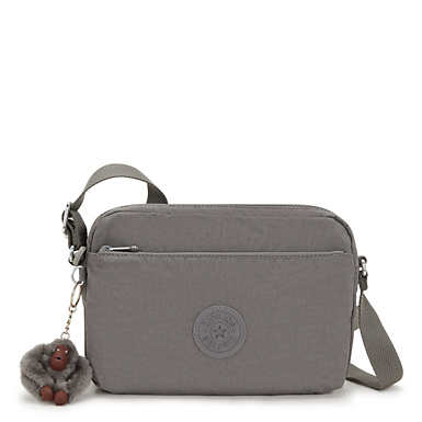 Damian Crossbody Bag - Cool Grey Tonal