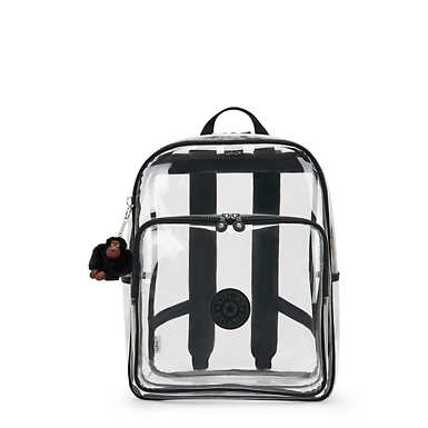 Bright Clear Backpack - Jet Black Fun