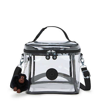 Graham Clear Lunch Bag - Jet Black Fun