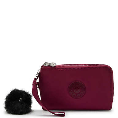 Nimita Wristlet Wallet - Lavish Purple Satin