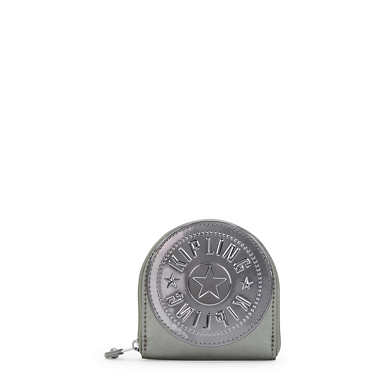 Cresita Metallic Card Holder - Moon Grey Metallic