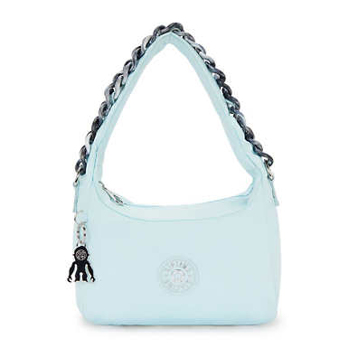 Kelsey Tortoise Chain Shoulder Bag - Allure Teal Chain