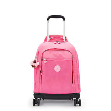 New Zea 15" Laptop Rolling Backpack - Pink Twinkle