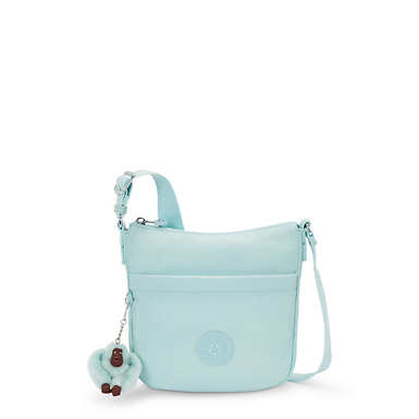 Libbie Crossbody Bag - Signature Green Embossed