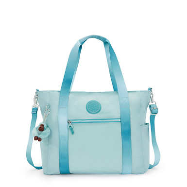 Jayla 15" Laptop Tote Bag - Electric Teal Ombre