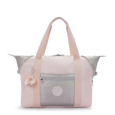 Art Medium Tote Bag - Posey Pink Metallic